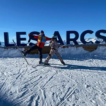 아파트 Les Arcs 1600 - Aux Pieds - Magnifique Duplex 12 Personnes